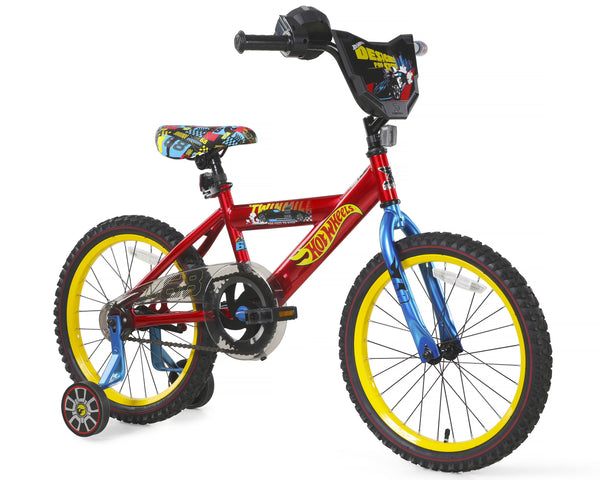 Dynacraft Hot Wheels 18 Inch Boys BMX Bike for Age 6 9 Years