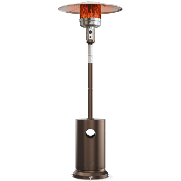 East Oak 48,000 BTU Patio Propane Heater Brown