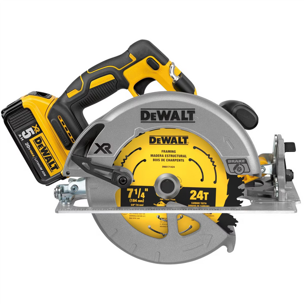 Dewalt 20V Max Brushless 7 1/4 Circ Saw Kit